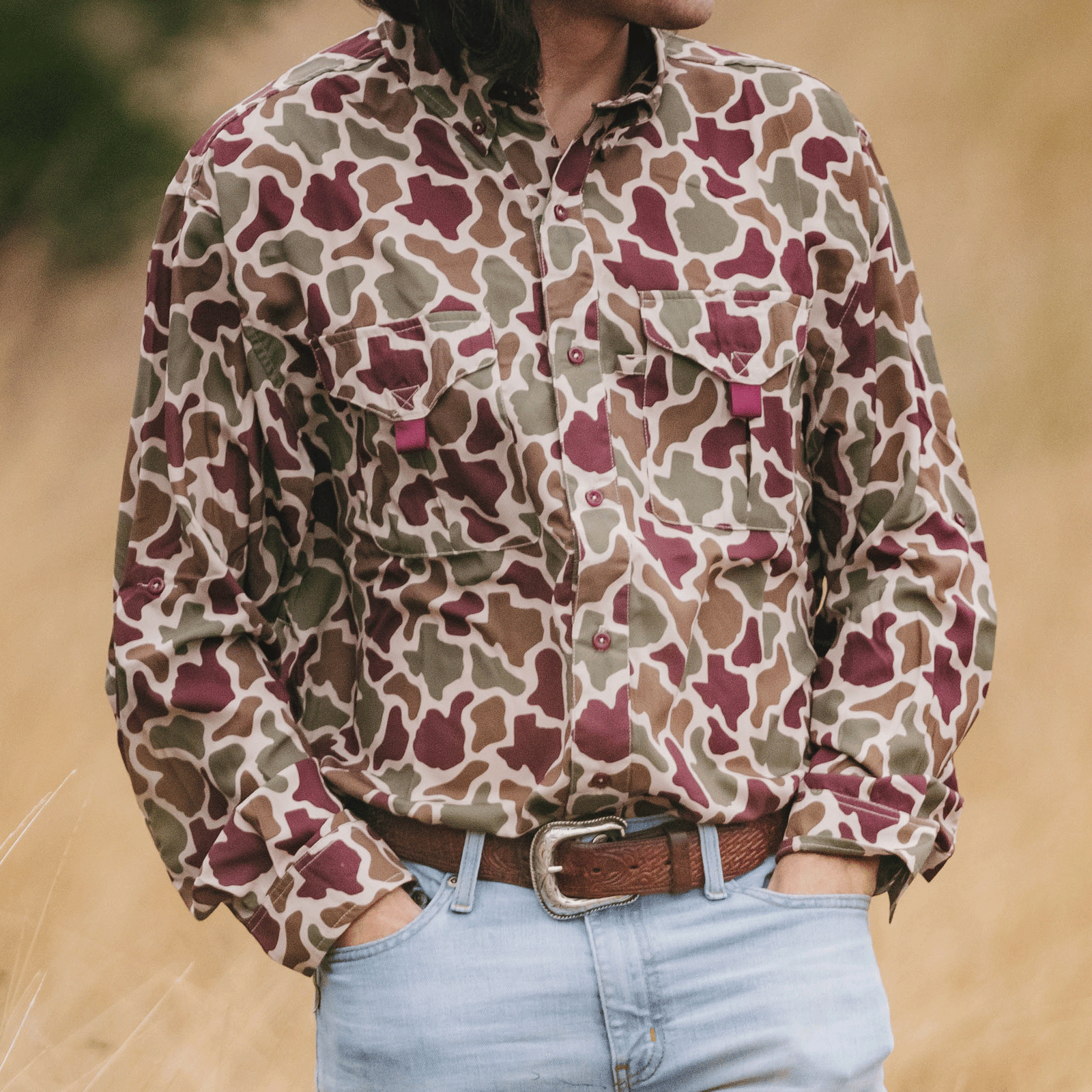 Aggie Camo Long Sleeve Shirt