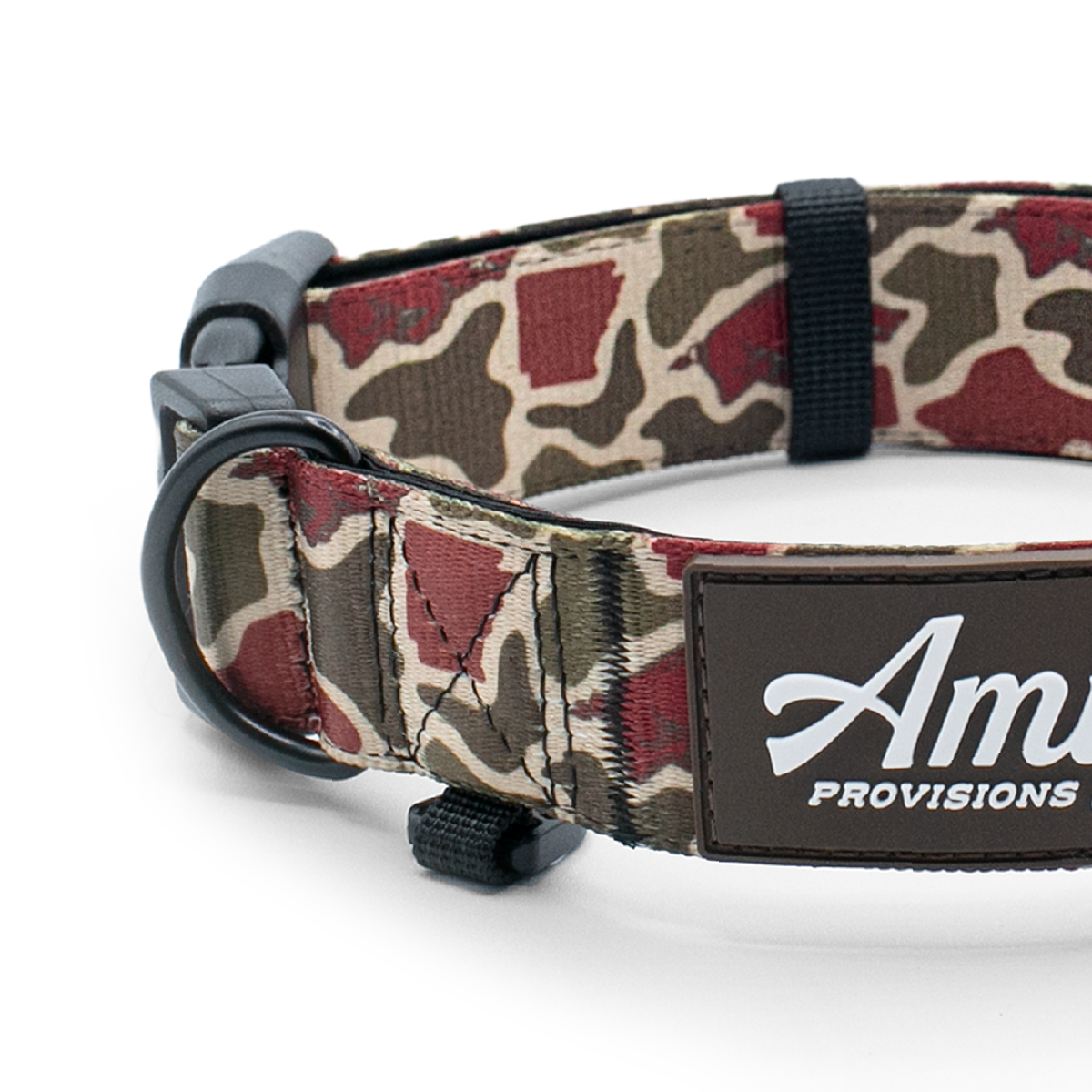 Razorback Camo Performance Nylon Dog Collar Amigo Provisions Company